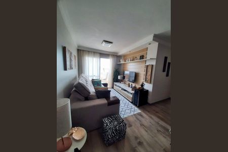 Sala de apartamento à venda com 3 quartos, 75m² em Jardim Consorcio, São Paulo