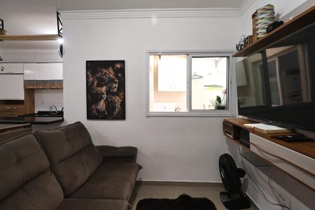Sala de apartamento à venda com 2 quartos, 64m² em Pinheirinho, Santo André