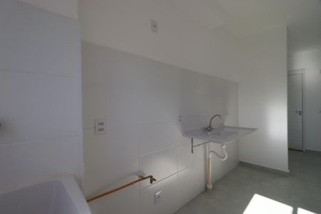 Cozinha de apartamento para alugar com 2 quartos, 42m² em Parque Sao Sebastiao, Ribeirão Preto
