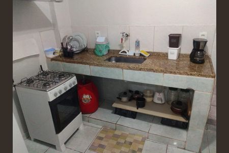 Cozinha de casa para alugar com 2 quartos, 40m² em Inhoaíba, Rio de Janeiro