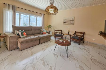 Sala de casa para alugar com 3 quartos, 150m² em Jardim Virgínia, Guarujá