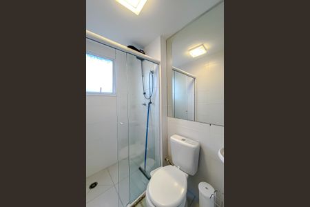 Banheiro da Suíte de kitnet/studio para alugar com 1 quarto, 27m² em Cambuci, São Paulo