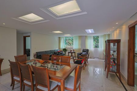 Sala de casa de condomínio à venda com 4 quartos, 405m² em Planalto, Belo Horizonte