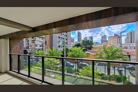 Varanda da Sala de apartamento à venda com 4 quartos, 284m² em Marçola, Belo Horizonte