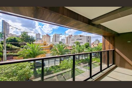 Varanda da Sala de apartamento à venda com 4 quartos, 284m² em Marçola, Belo Horizonte