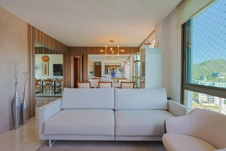 Sala de apartamento à venda com 3 quartos, 144m² em Vale dos Cristais, Nova Lima