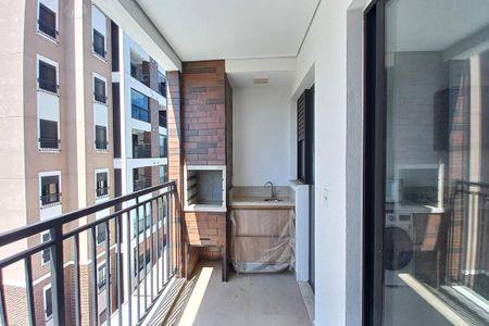 Varanda da Sala de apartamento para alugar com 2 quartos, 77m² em Swiss Park, Campinas
