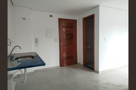 Cozinha de kitnet/studio à venda com 1 quarto, 25m² em Vila Carrão, São Paulo
