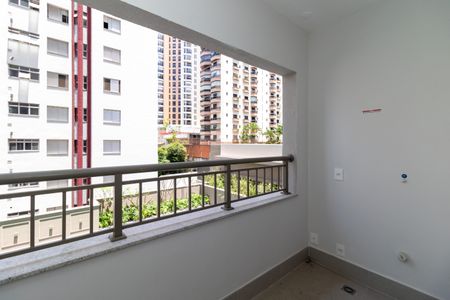 Sacada do Studio de kitnet/studio para alugar com 1 quarto, 25m² em Pompeia, São Paulo