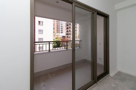 Sacada do Studio de kitnet/studio para alugar com 1 quarto, 25m² em Pompeia, São Paulo
