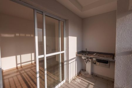 Varanda da Sala de apartamento para alugar com 2 quartos, 69m² em Esplanada Independência, Taubaté
