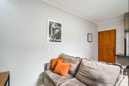 Sala de apartamento à venda com 2 quartos, 76m² em Jardim Ipanema, Santo André