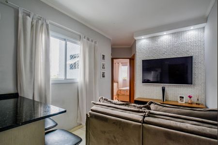 Sala de apartamento à venda com 2 quartos, 76m² em Jardim Ipanema, Santo André