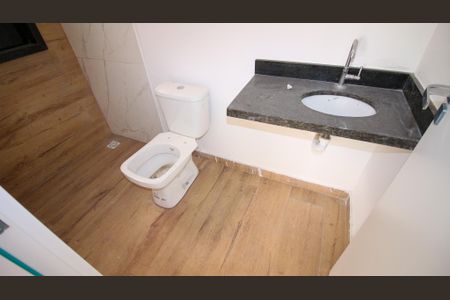 Banheiro Social de kitnet/studio para alugar com 1 quarto, 25m² em Vila Formosa, São Paulo