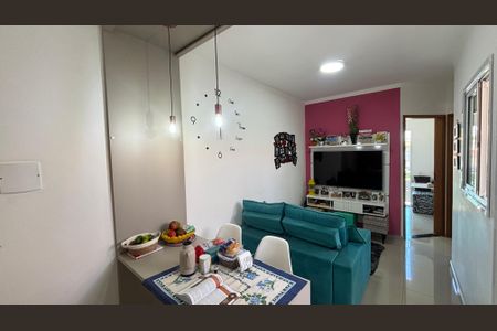 Sala - Sala de Jantar de apartamento à venda com 2 quartos, 37m² em Jardim Pilar, Santo André