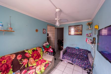 Sala de apartamento à venda com 2 quartos, 47m² em Conjunto Habitacional Padre Manoel de Paiva, São Paulo