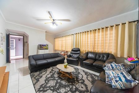 Sala de casa à venda com 4 quartos, 380m² em Vila Luzita, Santo André