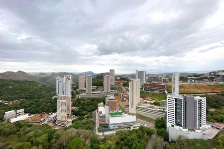 Vista da Sala de apartamento à venda com 4 quartos, 232m² em Vale do Sereno, Nova Lima