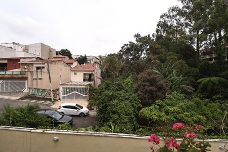 Vista da sala de casa de condomínio para alugar com 2 quartos, 155m² em Vila Eldizia, Santo André