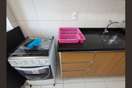 Cozinha de apartamento para alugar com 2 quartos, 69m² em Barra Olímpica, Rio de Janeiro