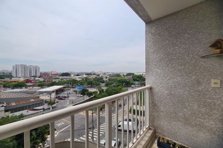 Varanda da Sala de apartamento à venda com 2 quartos, 48m² em Vila California, São Paulo