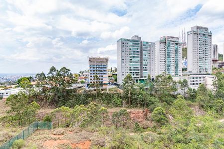 Varanda da Sala de apartamento para alugar com 2 quartos, 68m² em Vila da Serra, Nova Lima