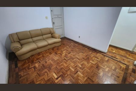 Sala de apartamento para alugar com 2 quartos, 65m² em Marapé, Santos