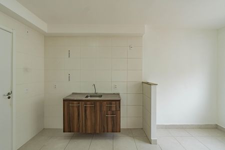 Cozinha e Área de Serviço de apartamento para alugar com 2 quartos, 32m² em Parque Fongaro, São Paulo