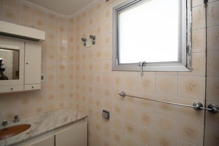 Banheiro da Suíte de apartamento à venda com 3 quartos, 85m² em Vila Gustavo, São Paulo