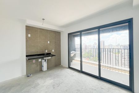 Sala/Cozinha de apartamento à venda com 1 quarto, 41m² em Jardim Vera Cruz, São Paulo
