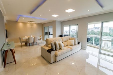 Sala 1 de apartamento à venda com 4 quartos, 180m² em Panamby, São Paulo