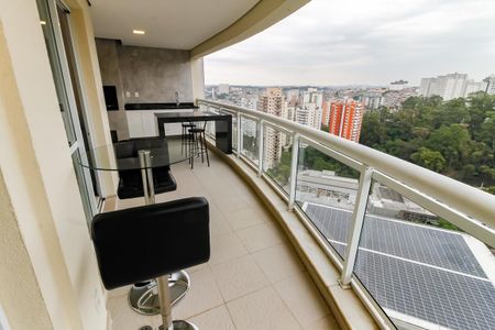 Varanda gourmet de apartamento à venda com 4 quartos, 180m² em Panamby, São Paulo