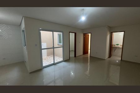Sala - Sala de Jantar de apartamento à venda com 2 quartos, 52m² em Vila Mazzei, Santo André