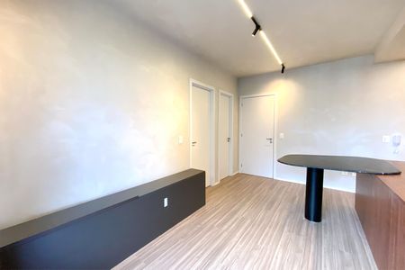 Sala de apartamento para alugar com 1 quarto, 45m² em Vila da Serra, Nova Lima