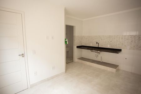 SALA E COZINHA de apartamento para alugar com 1 quarto, 30m² em Santana, São Paulo