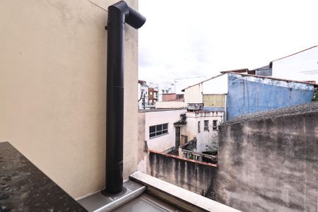 Vista da sala de apartamento para alugar com 3 quartos, 170m² em Santa Maria, Santo André