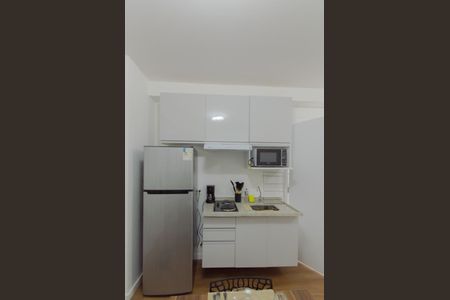 Cozinha de kitnet/studio para alugar com 1 quarto, 32m² em Sacomã, São Paulo