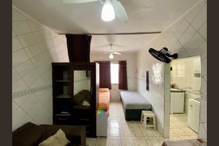 Studio de kitnet/studio para alugar com 1 quarto, 32m² em Boqueirão, Praia Grande