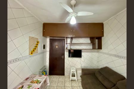 Studio de kitnet/studio para alugar com 1 quarto, 32m² em Boqueirão, Praia Grande