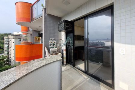 Varanda da Sala de apartamento para alugar com 1 quarto, 120m² em Boa Viagem, Niterói