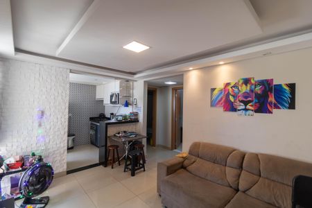 Salas de apartamento à venda com 2 quartos, 47m² em Jardim Anton Von Zuben, Campinas