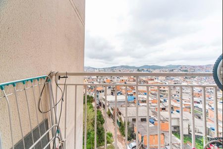 Varanda da Sala de apartamento para alugar com 2 quartos, 72m² em Jardim Santa Cristina, Santo André