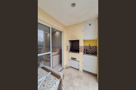 Varanda da Sala de apartamento à venda com 3 quartos, 95m² em Vila Alvinopolis, São Bernardo do Campo