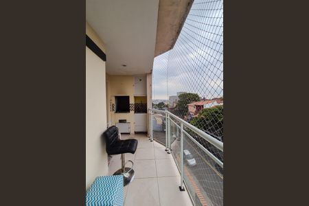 Varanda da Sala de apartamento à venda com 3 quartos, 95m² em Vila Alvinopolis, São Bernardo do Campo