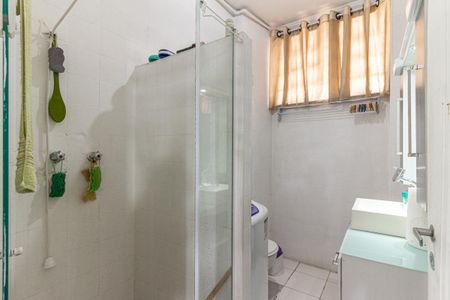 Banheiro de kitnet/studio à venda com 1 quarto, 30m² em República, São Paulo