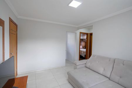 Sala de apartamento à venda com 2 quartos, 50m² em São Salvador, Belo Horizonte