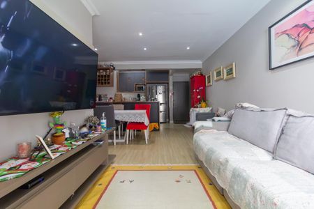 Sala de apartamento à venda com 3 quartos, 86m² em Vila Azevedo, São Paulo