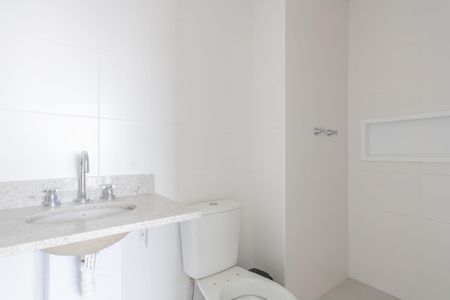 Banheiro da Suíte de apartamento para alugar com 1 quarto, 38m² em Bela Vista, Osasco