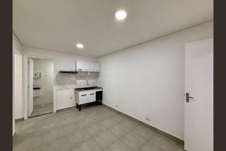 Sala de apartamento para alugar com 1 quarto, 27m² em Brooklin, São Paulo