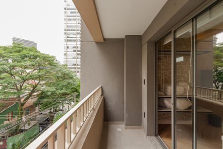 Sacada Studio de kitnet/studio para alugar com 1 quarto, 31m² em Vila Nova Conceição, São Paulo